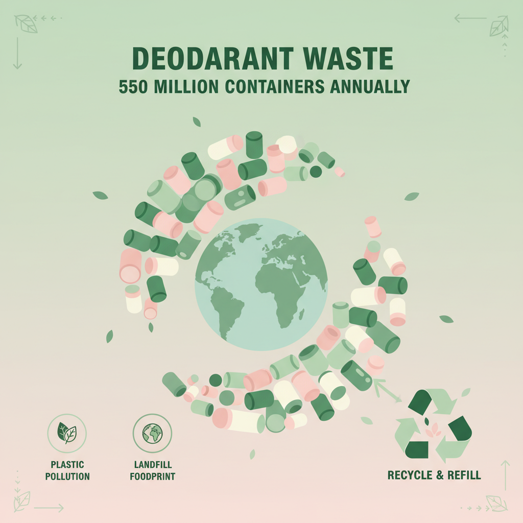 The scale of deodorant waste