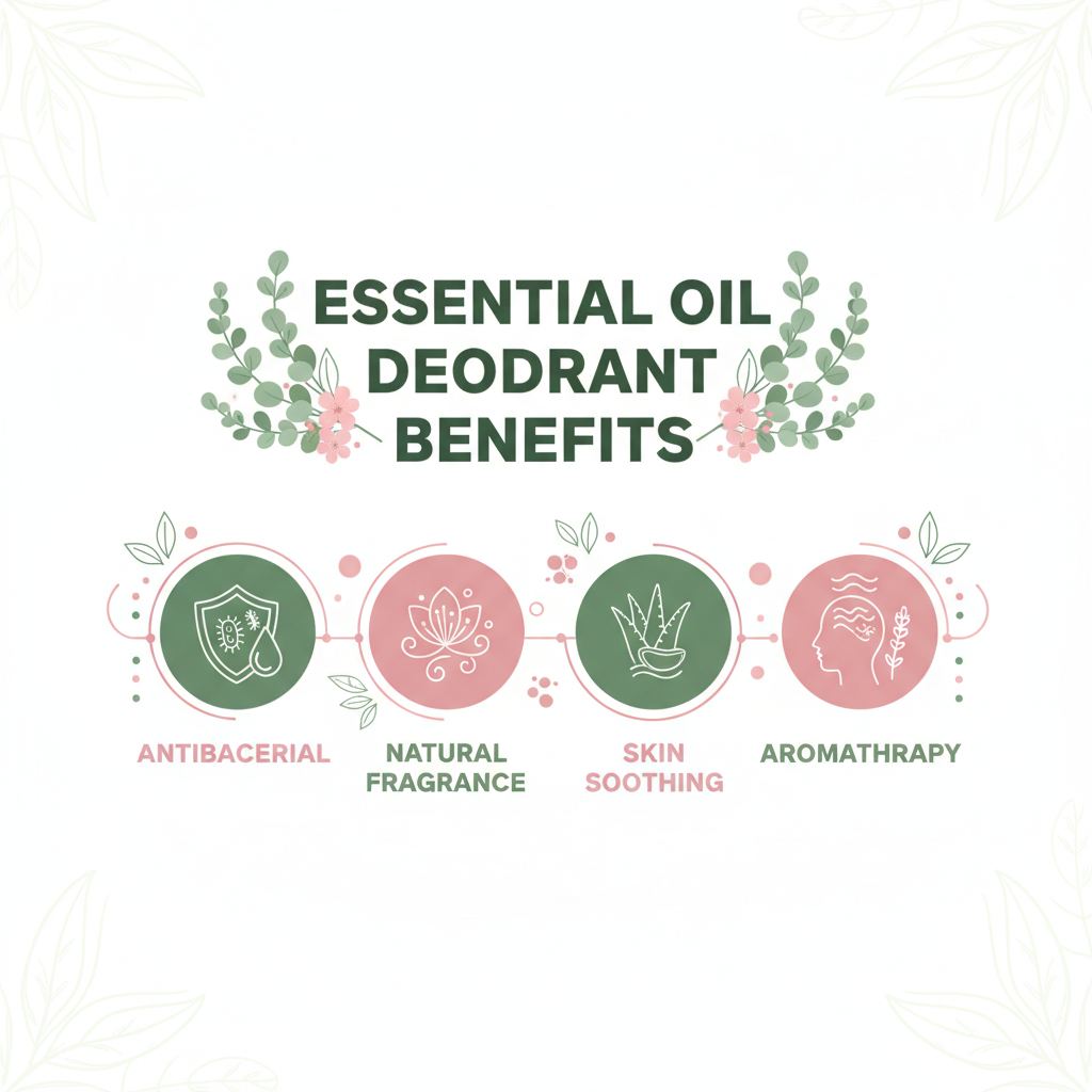Benefits of essential oils in deodorants