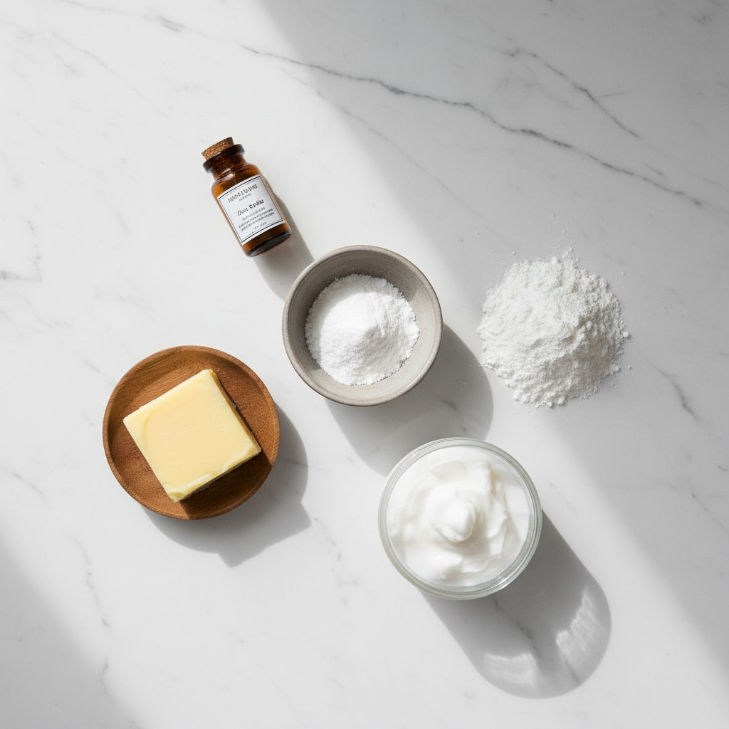 Common ingredients in unscented natural deodorants