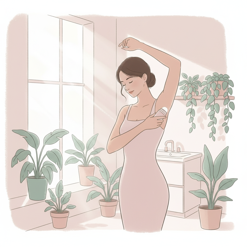 How to apply Wild deodorant