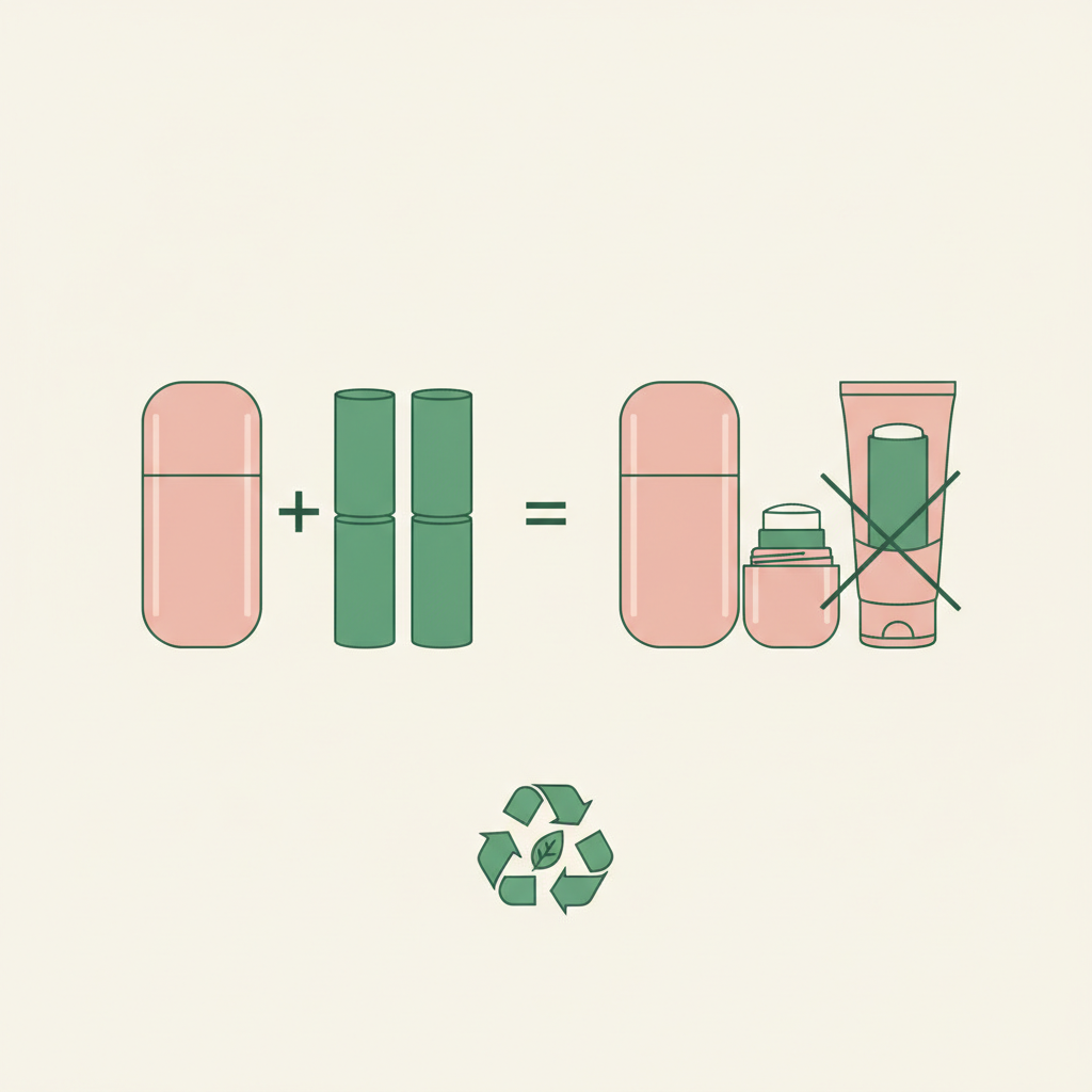 Wild refillable deodorant system